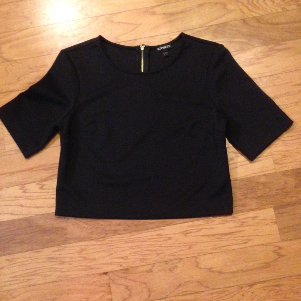Express Crew-neck Crop Top